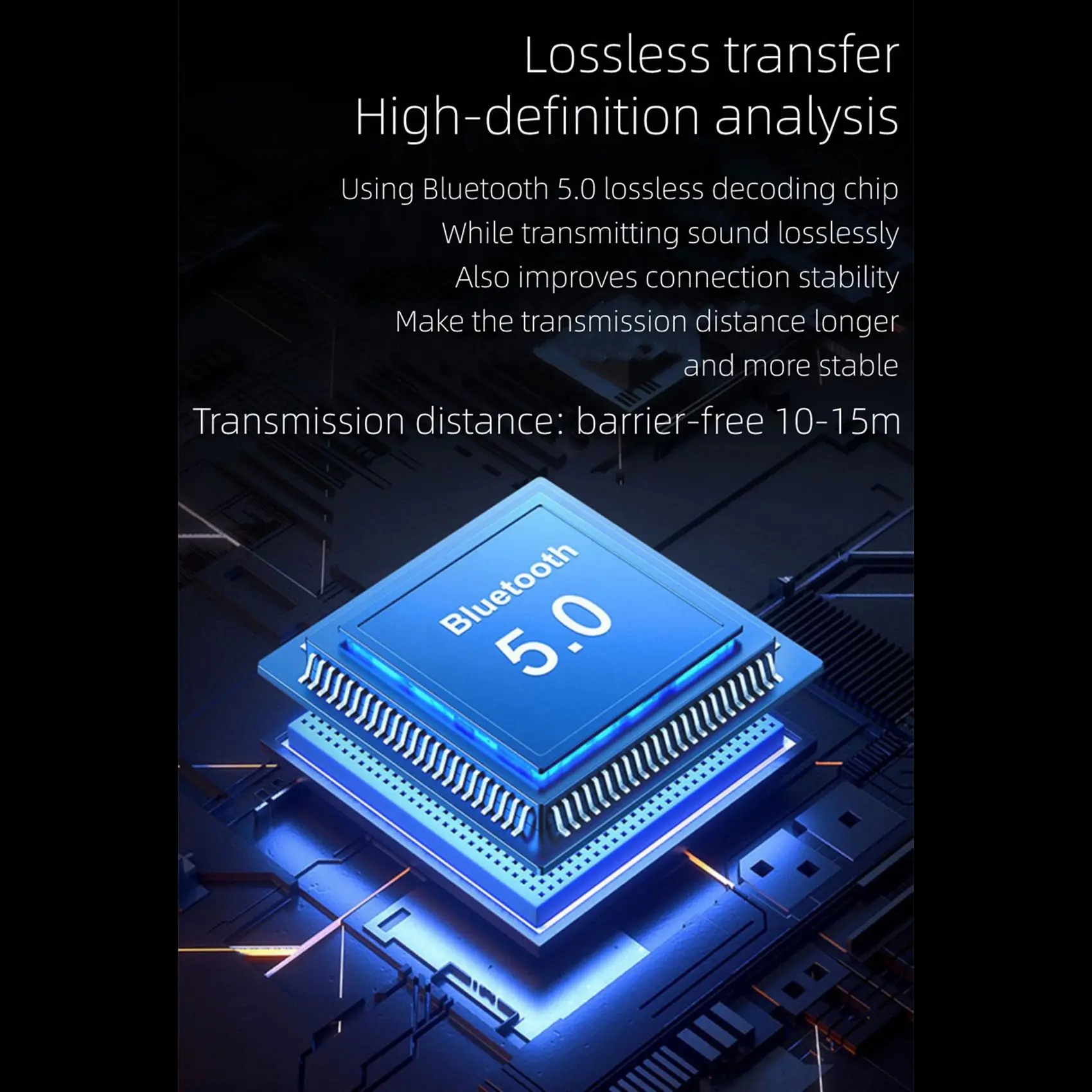 -A25M Adaptador Bluetooth 5.0 con pantalla digital, transmisor y receptor Bluetooth, AUX de 3,5 mm, salida RCA, reproducción de tarjeta TF de disco U A