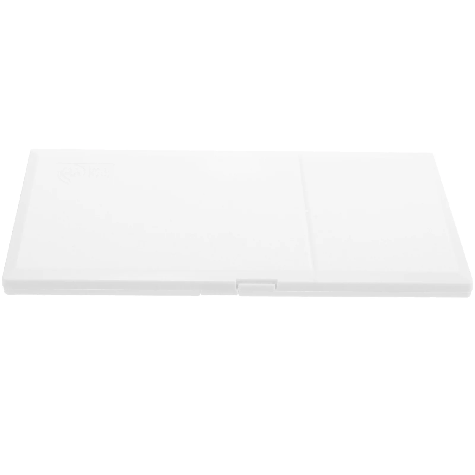 صندوق طلاء بالألوان المائية البلاستيكي خفيف الوزن ومحمول صينية خلط الألوان الفارغة للفنانين والطلاب الفن #5