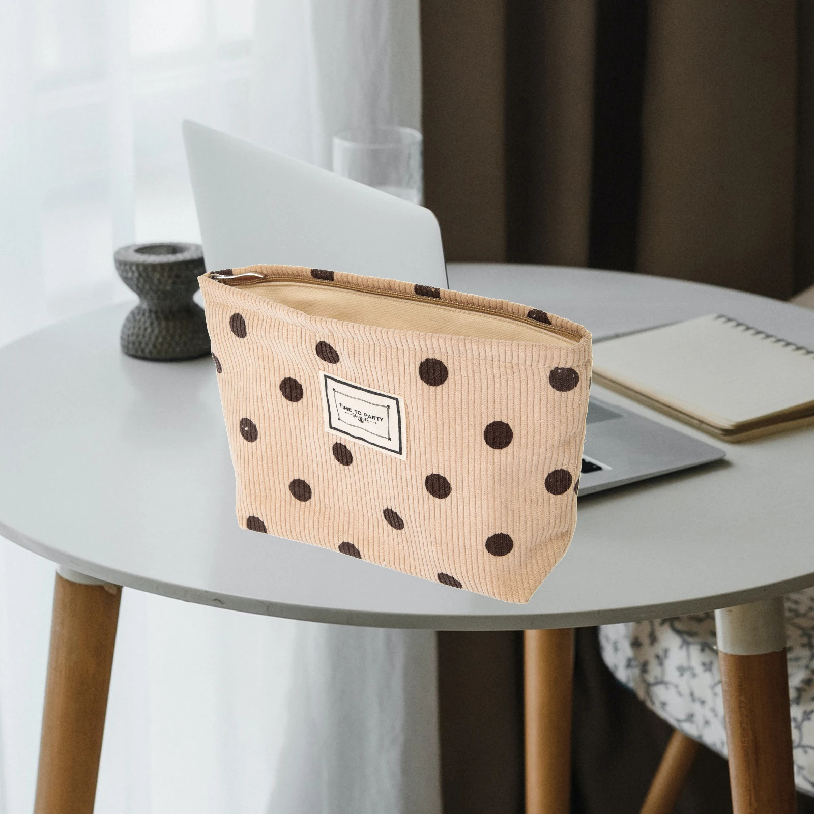 

Cute Portable Large Capacity Toiletry Travel Makeup Storage Bag Zipper Makeup Pouch Storage Organizer For Women Girls