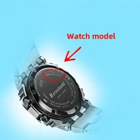 En gros GMWB5000 Vis En Acier Inoxydable plus récent Pour mol Petit Or/Argent nuits Bracelet De Montre GMW-B5000 Connexion plus récent g-shock partie 4