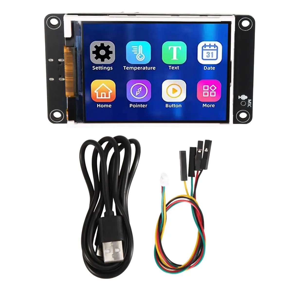 AI Chat Robot Development Board 2.8inch LCD Development Board WiFi Bluetooth TFT Screen for Xiaozhi