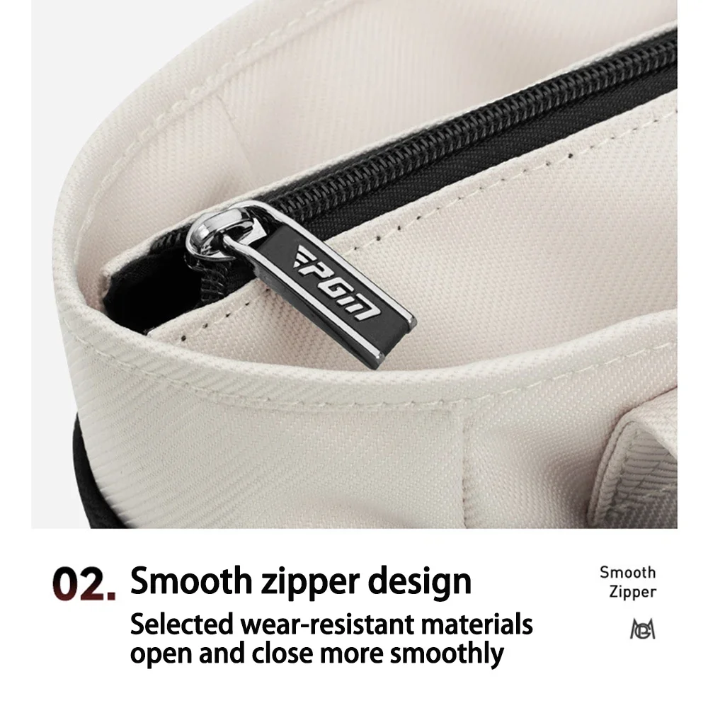 PGM Große Kapazität Golf-Kleidertasche Wasserdichte Golf-Reißverschlusstasche Damen Ultraleichte Handtasche Große Aufbewahrungstasche – Detail 4