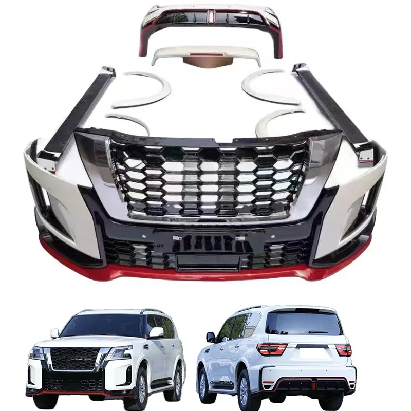 

Высококачественный обвес для Nissan Patrol Y62 2020-2021: обновление до стиля Nismo