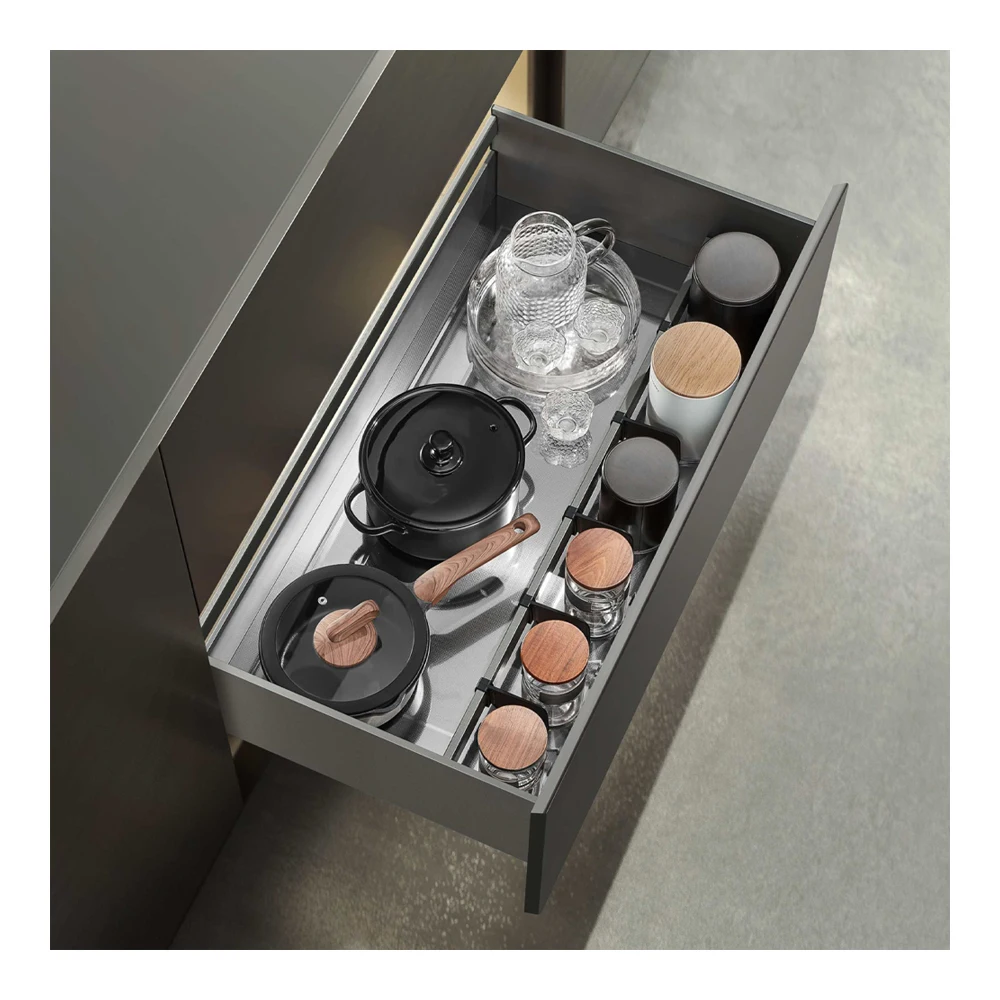 Kitchen Cabinet  Pull Out Storage Hardware Pull Out Basket 3 Sides Basket