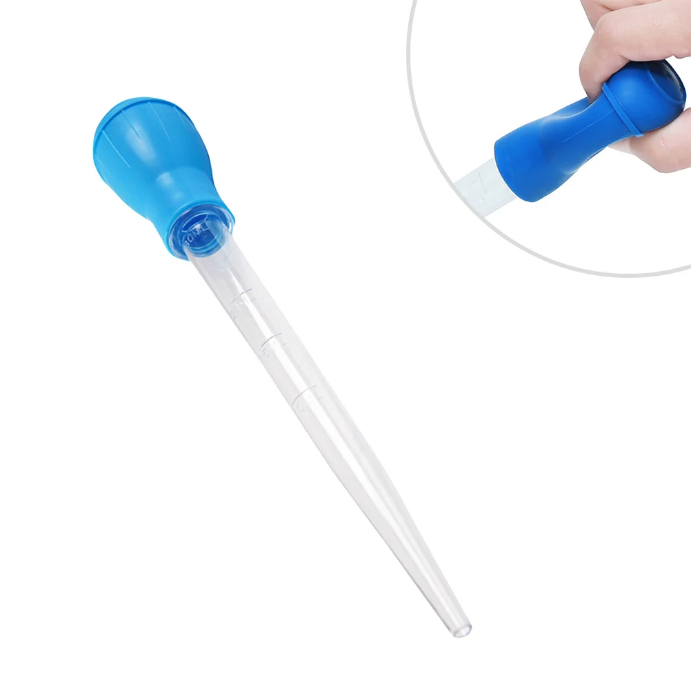 2 Pcs Aquarium Cleaner Maintenance Pipette Dropper Product Suite Manual Cleaning Tool Fish Feeder Tank