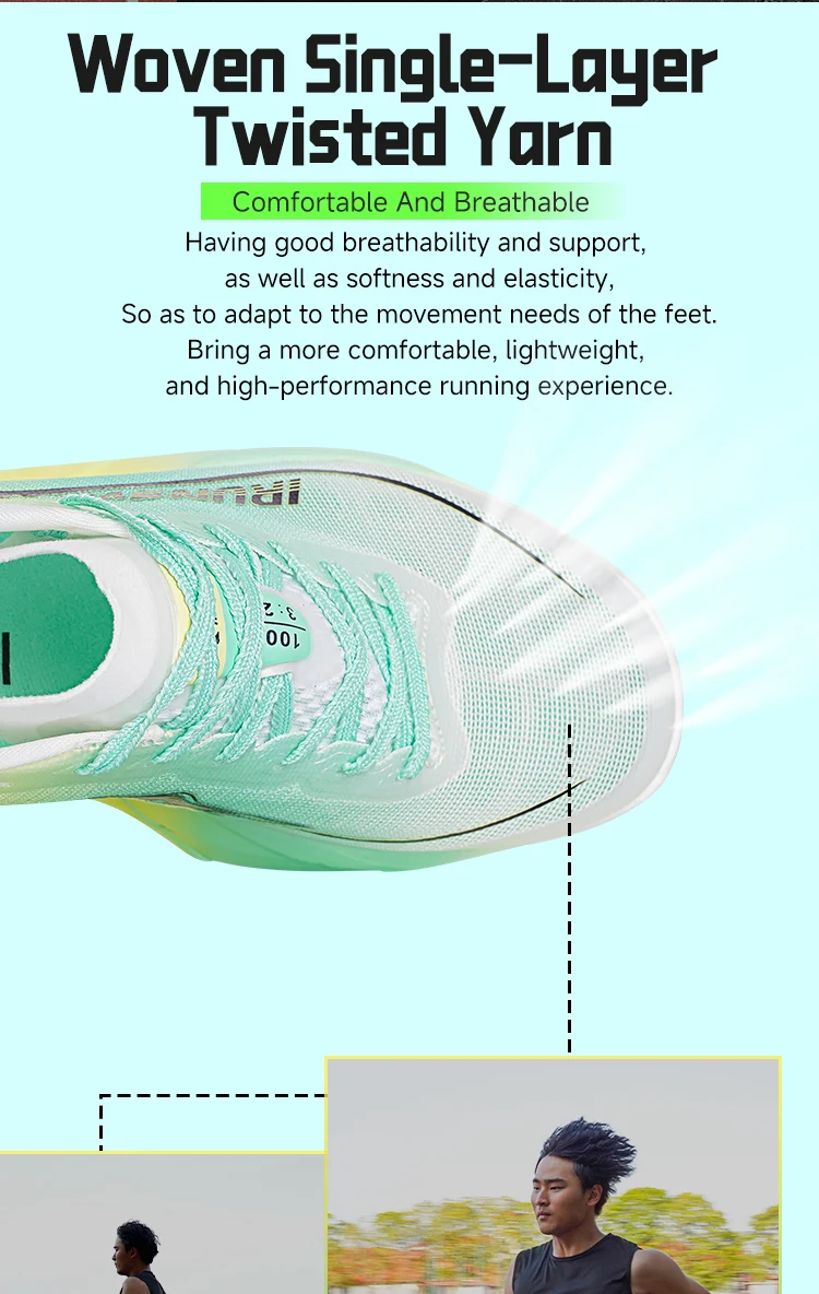 IRUNSVAN Full Plam Carbon Plate Trail-Laufschuhe für Herren, 2026, hochwertige, trendige Schuhe, neue ultraleichte Laufschuhe, Sport – Detail 17