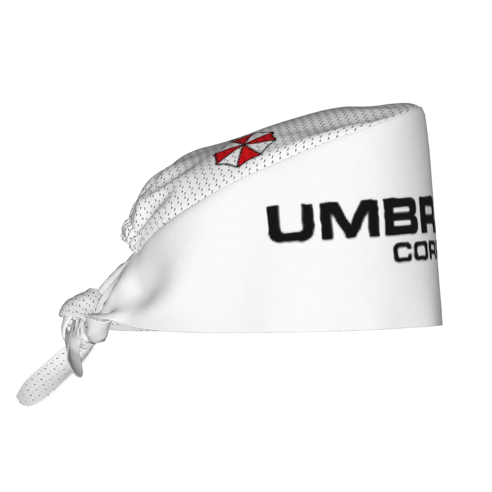 Custom Umbrella Corporation Cleaning Working Cap Comfortable Unisex Video Game Scrub Cap Surgicals Hat Nurse Scrubs Hat Nurse