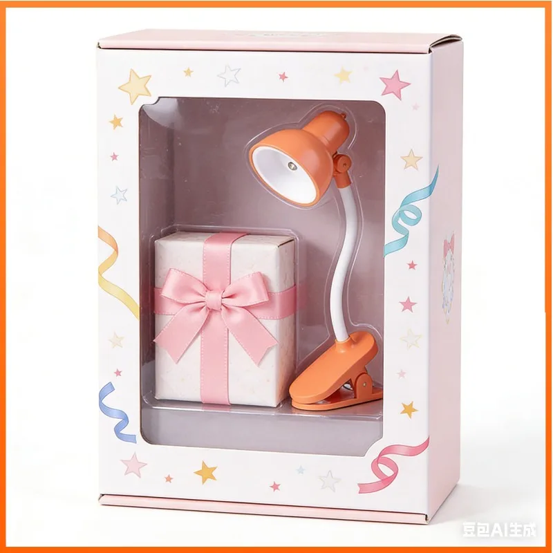 

Reading Light Adjustable Clip Mini Desktop Table Lamp Battery Powered Camping Portable Clamp Night Light Yellow Book Light Clip