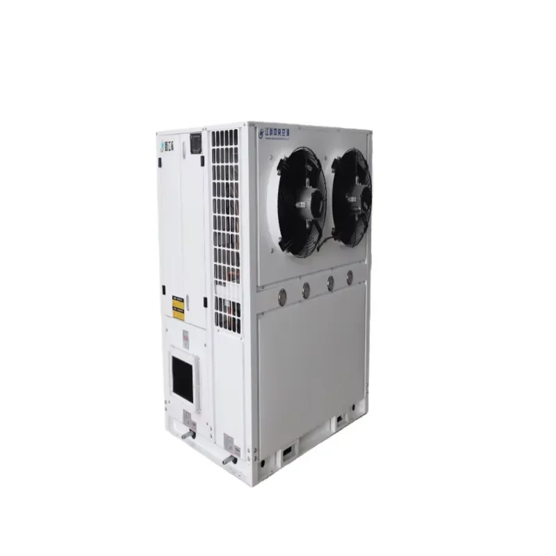 Mushroom Farm Central Air Conditioner Climate Control Unit with R-410A Refrigerant 48KW Cooling Capacity Energy Saving Low