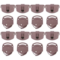 4/8Pairs Sliding Door Wheels And Nylon Guides Kit Smooth Silent Wardrobe Closet Sliding Door Wheel Wardrobe Roller Home Hardware