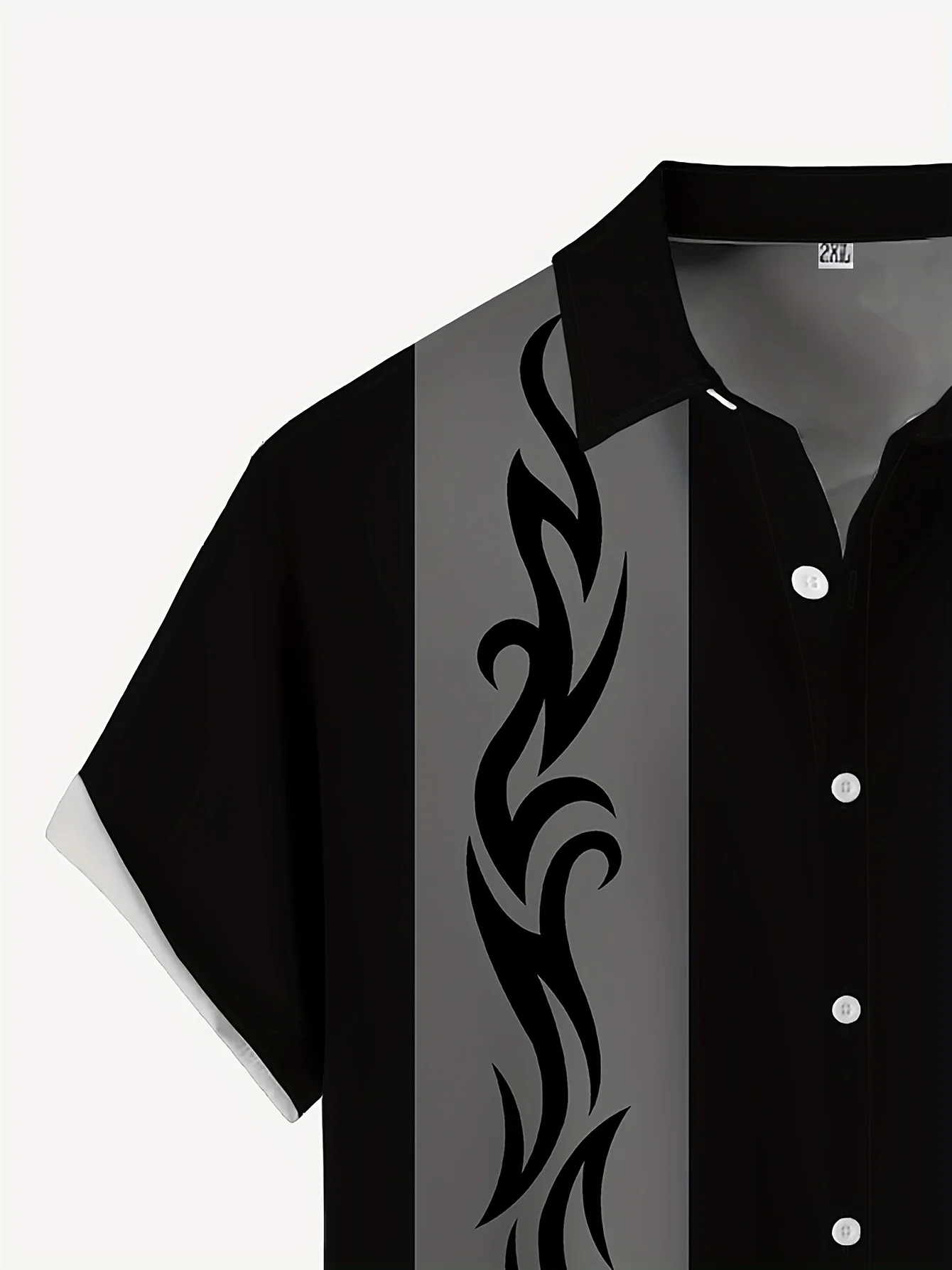 La nueva camisa de manga corta para hombre para el verano de 2025, presenta una impresión casual, cómoda y suave con estampado 3D.