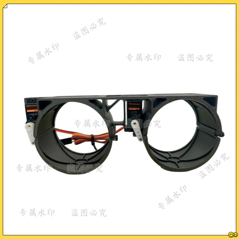 1PC RC UAV FPV Racing Drone Double Servo Thrower Lightweight Columnar Throwing Release Air Dropper Device with 2pcs Metal Server