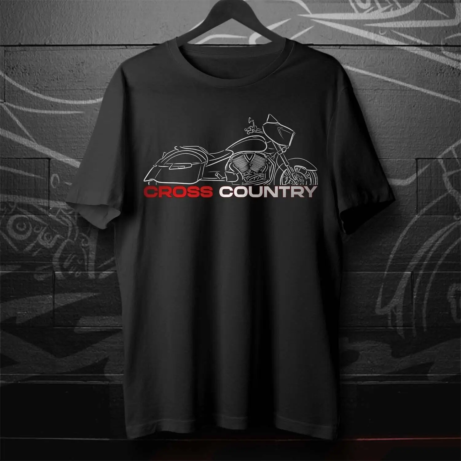 Cross Country 2010-2018 Bicycle Handbag T-shirt