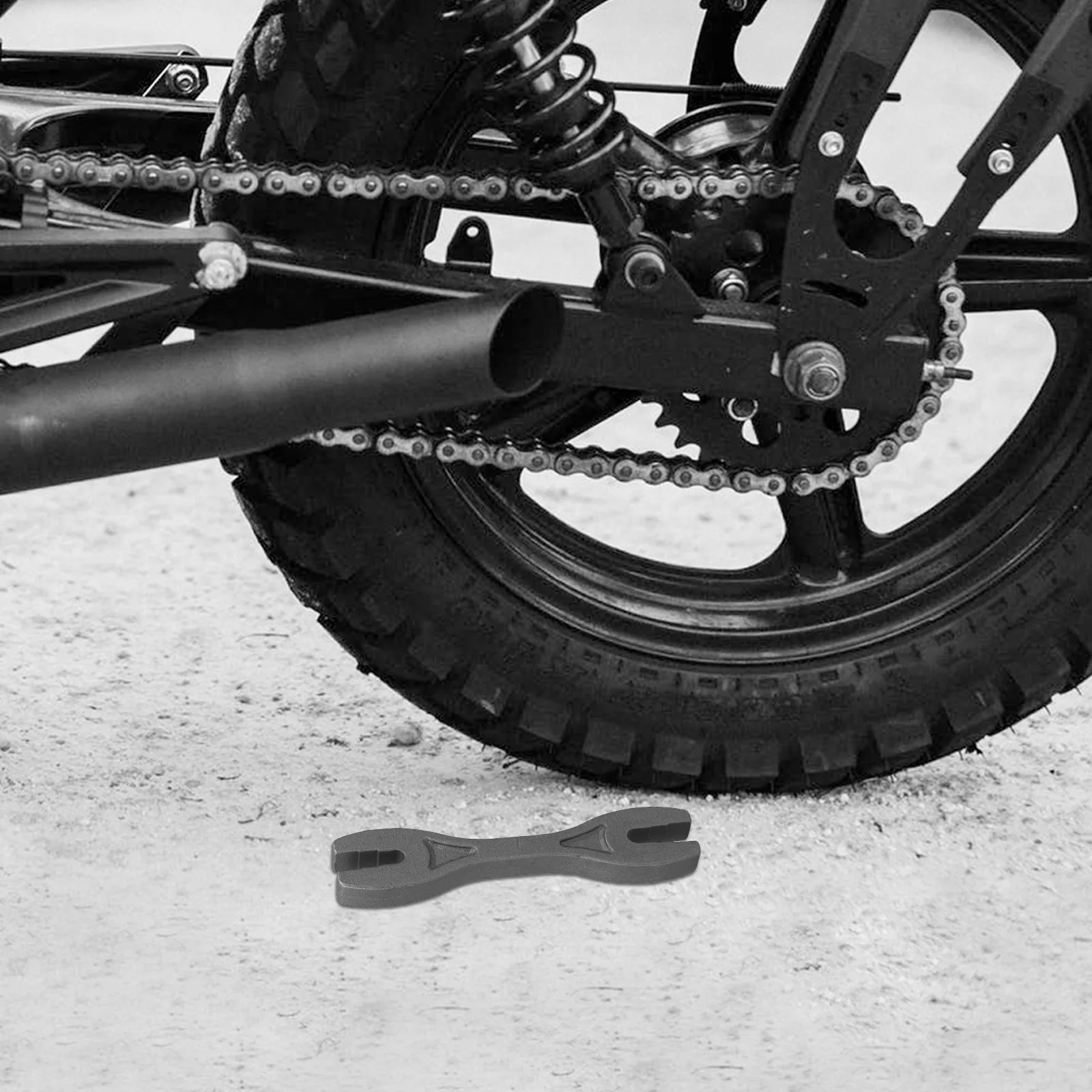 

Motorcycle Spanner Tensioner Adjuster Repair Tool For Dirt Bike Racing Bike Universal Compact Tension Adjustment
