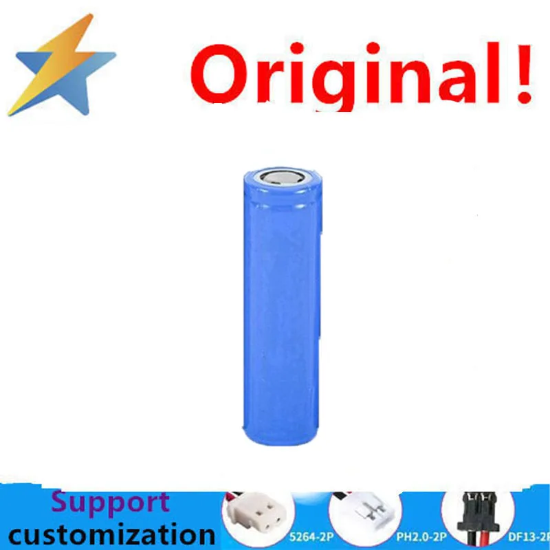 buy more will cheap Flat head 18650 battery cell with sufficient capacity, durable lithium battery with protective plate