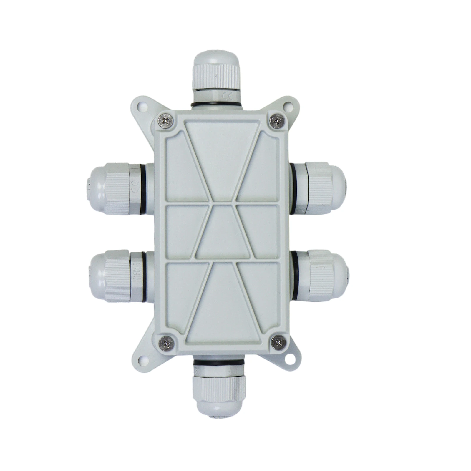 IP68 Waterproof and V0 Flame Retardant Junction Enclosure Compatible with 211 Series Connectors for Industrial Applications