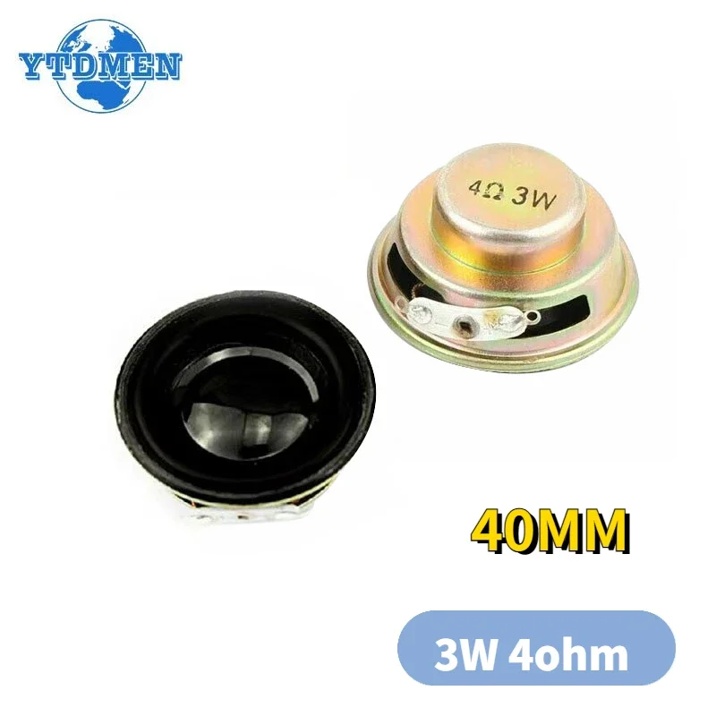 2/10PCS 3W 4R Mini Speaker Diameter 4cm Amplifier Loudspeaker 3 Watt 4 Ohm 40mm Speakers Kit