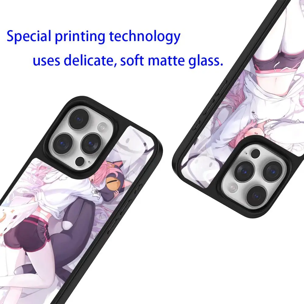 Hot Blue Archive Mika Phone Case For lPhone 17 16 e 15 14 13 12 11 Pro Max Plus For Anti-slip textured phone case view 5