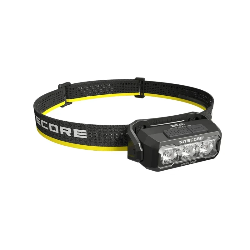NITECORE HA15 UHE Headlamp 400Lumens 6*NiteLab UHE LEDs Include Battery For Camping, Hiking/Trekking