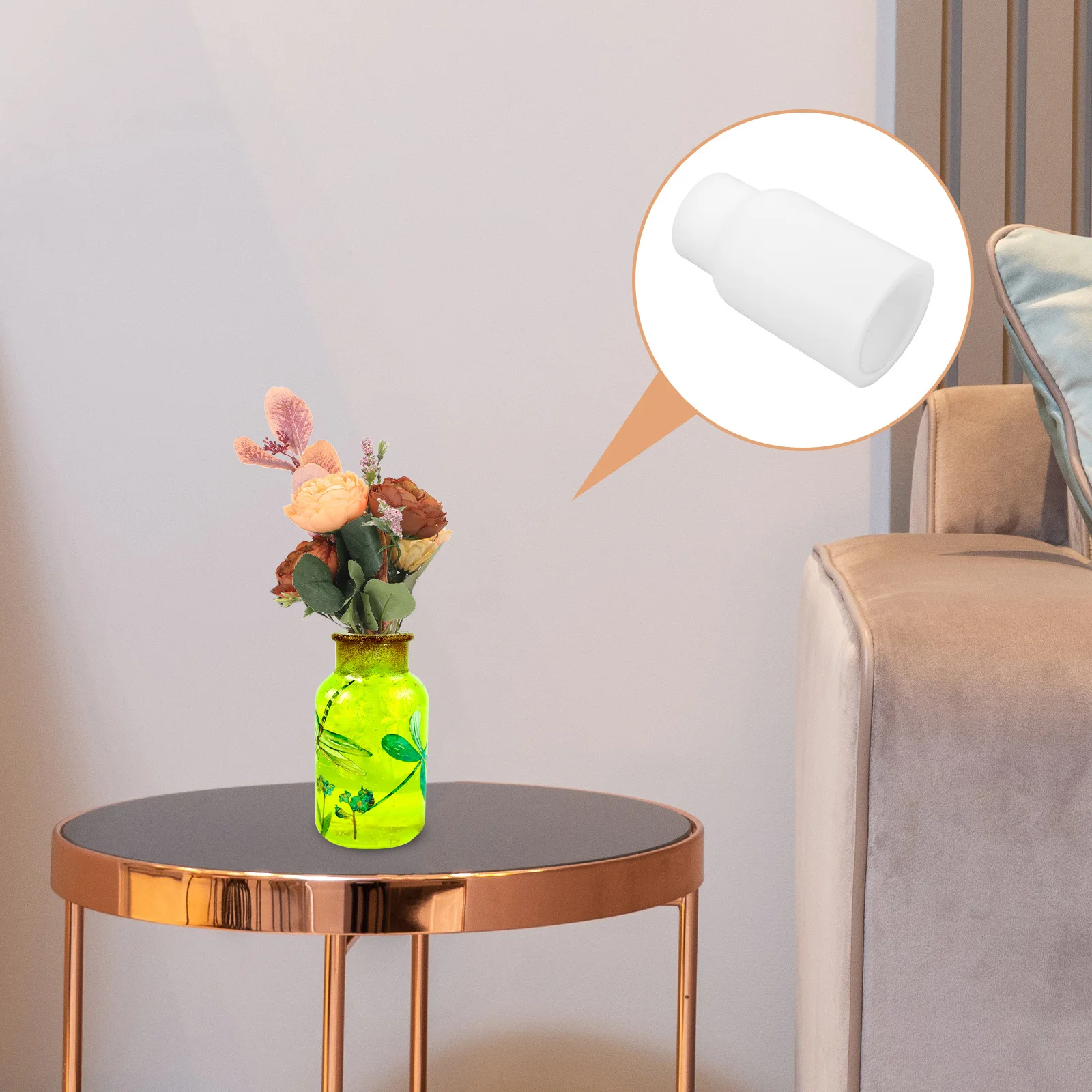 

Container Three-dimensional Vase Mold Flower DIY Transparent Silicone Epoxy Molds
