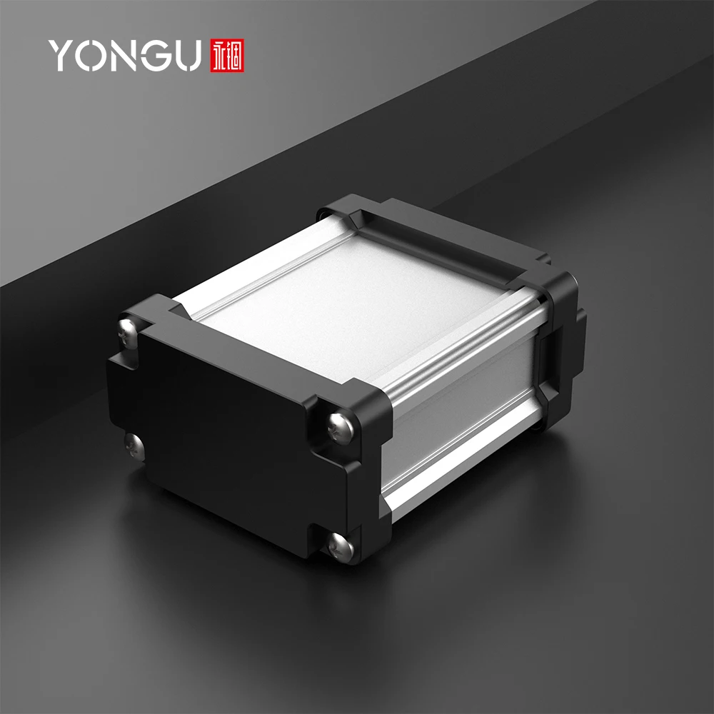 IP68 Waterproof Aluminum Enclosure Electronic PCB Junction Box Custom Drilling Anodized Instrument Housing M06,75-40MM