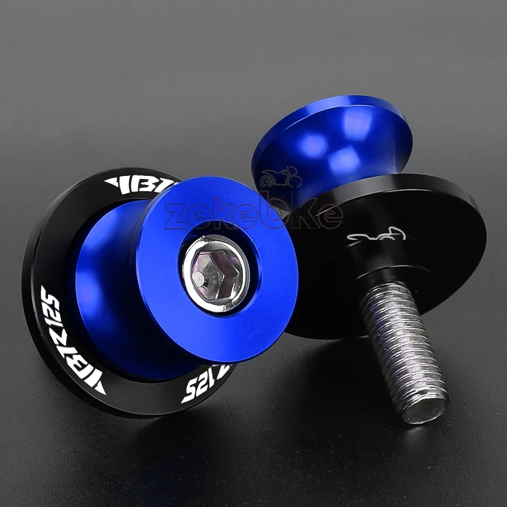 For Yamaha YBR125 YBR 125 2005-2014 2013 2012 2011 2010 2009 Motorcycles Accessories Swingarm Spools Rear Stand Screws Sliders