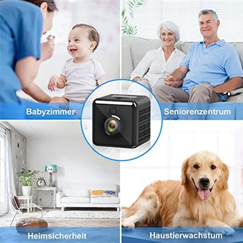 A75K Mini Camera, 2K WiFi Mini Security Camera Indoor Mini Camera Live Transmission Mobile Phone APP