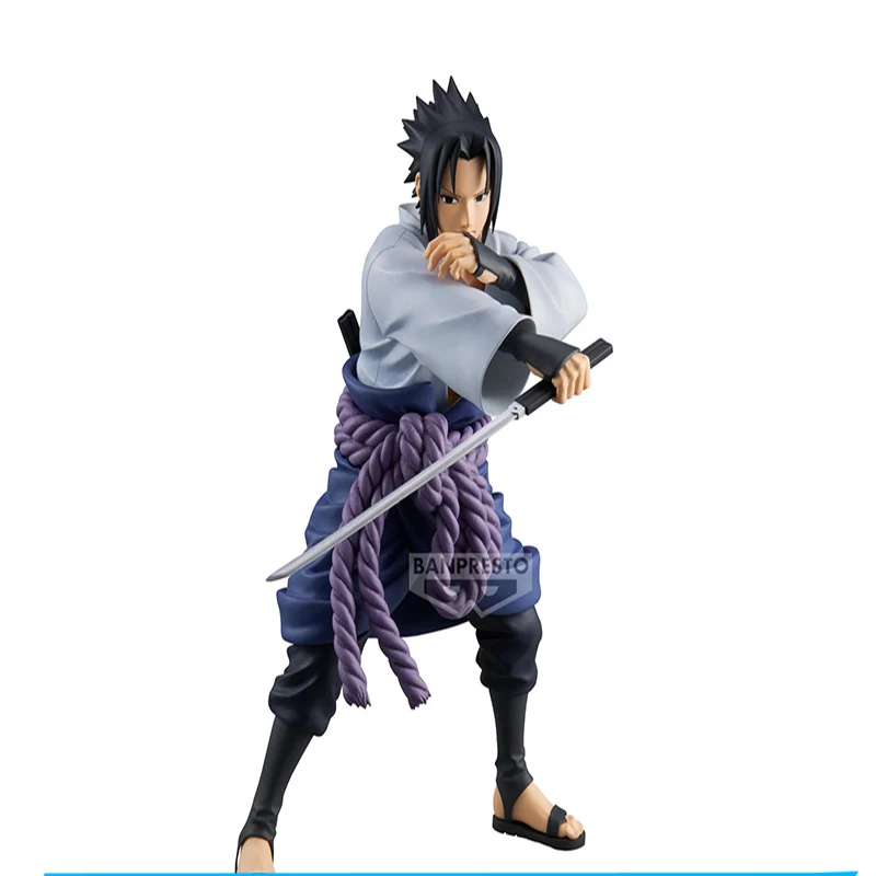 Echte Bandai-Figur Naruto Naruto Sasuke Jiraiya Sakura Itachi Anime Actionfigur Modell Junge Sammlerspielzeug Hobby Geschenk
