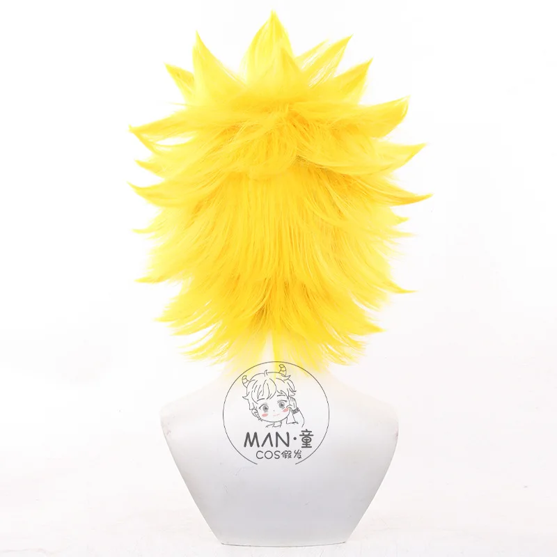 Mignon Mignon Uzumaki شعر مستعار تأثيري جذور مضغوطة شائكة الشعر القصير الأسهم هدية الهالوين #2