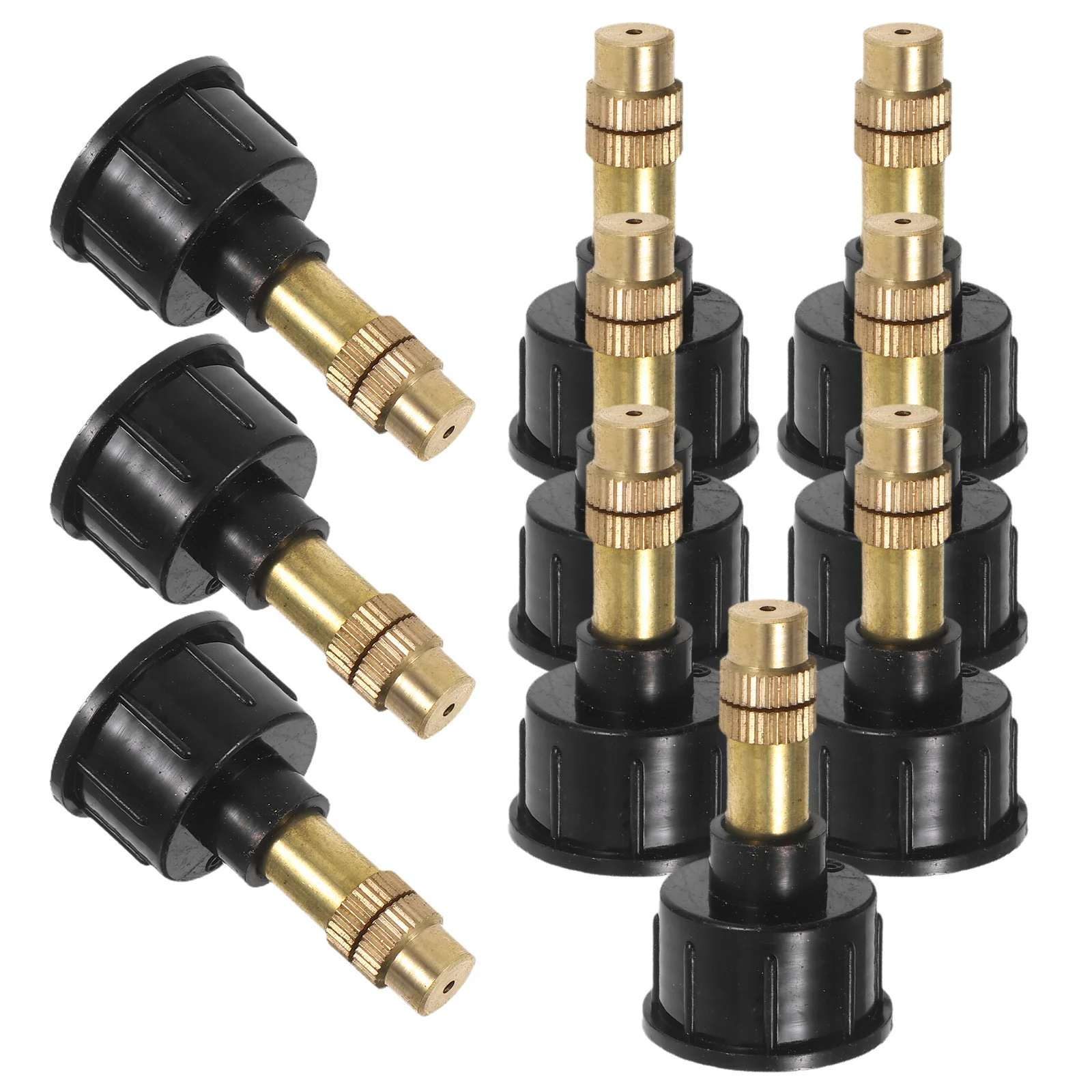 

10Pcs Garden Misting Spray Nozzle Replacement Durable Brass Spray Nozzle Head for Pump Sprayer Bottle Water Mister Irrigation