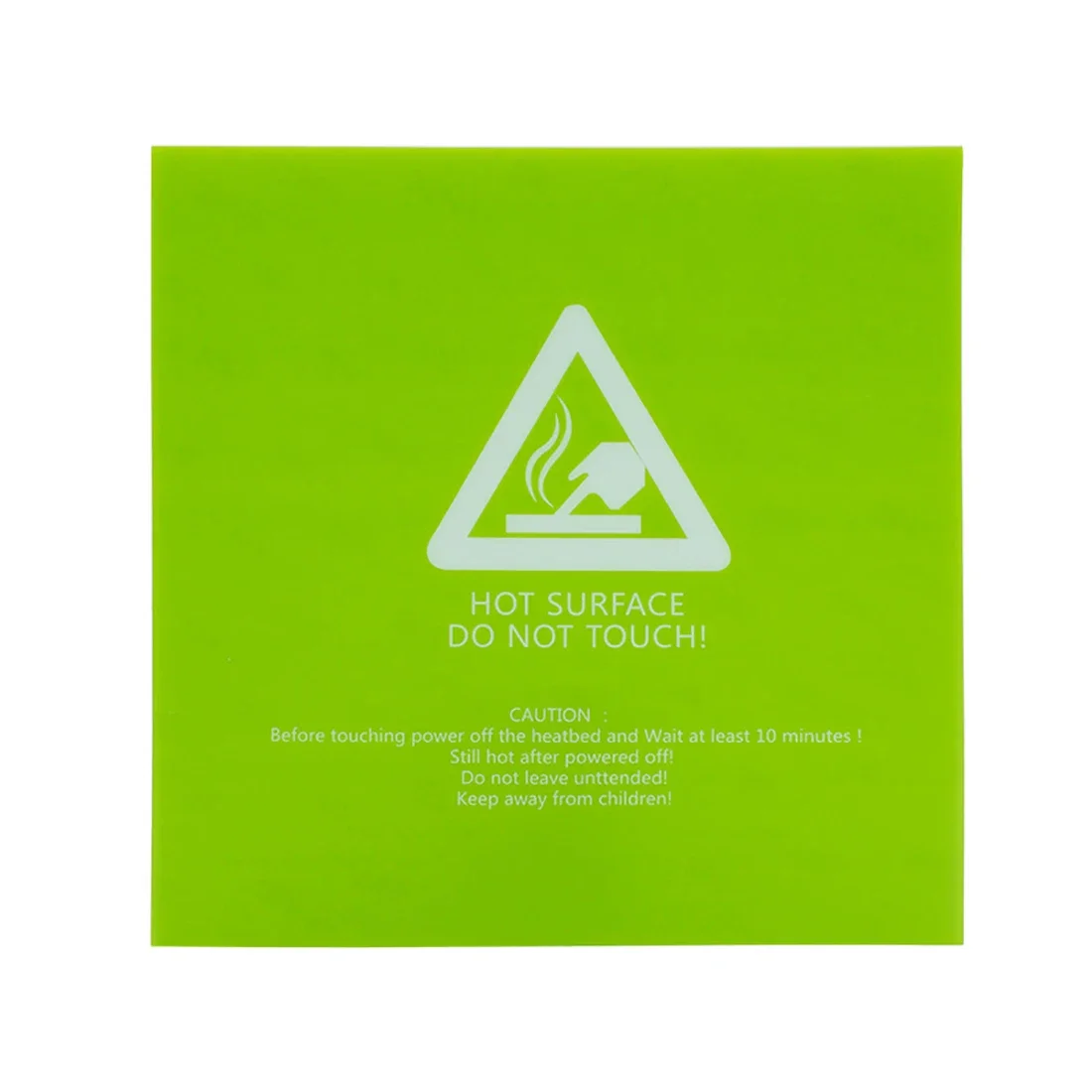 3D printer accessories 220 * 220 * 0.5mm hot bed platform sticker film printing surface green anti warping edge