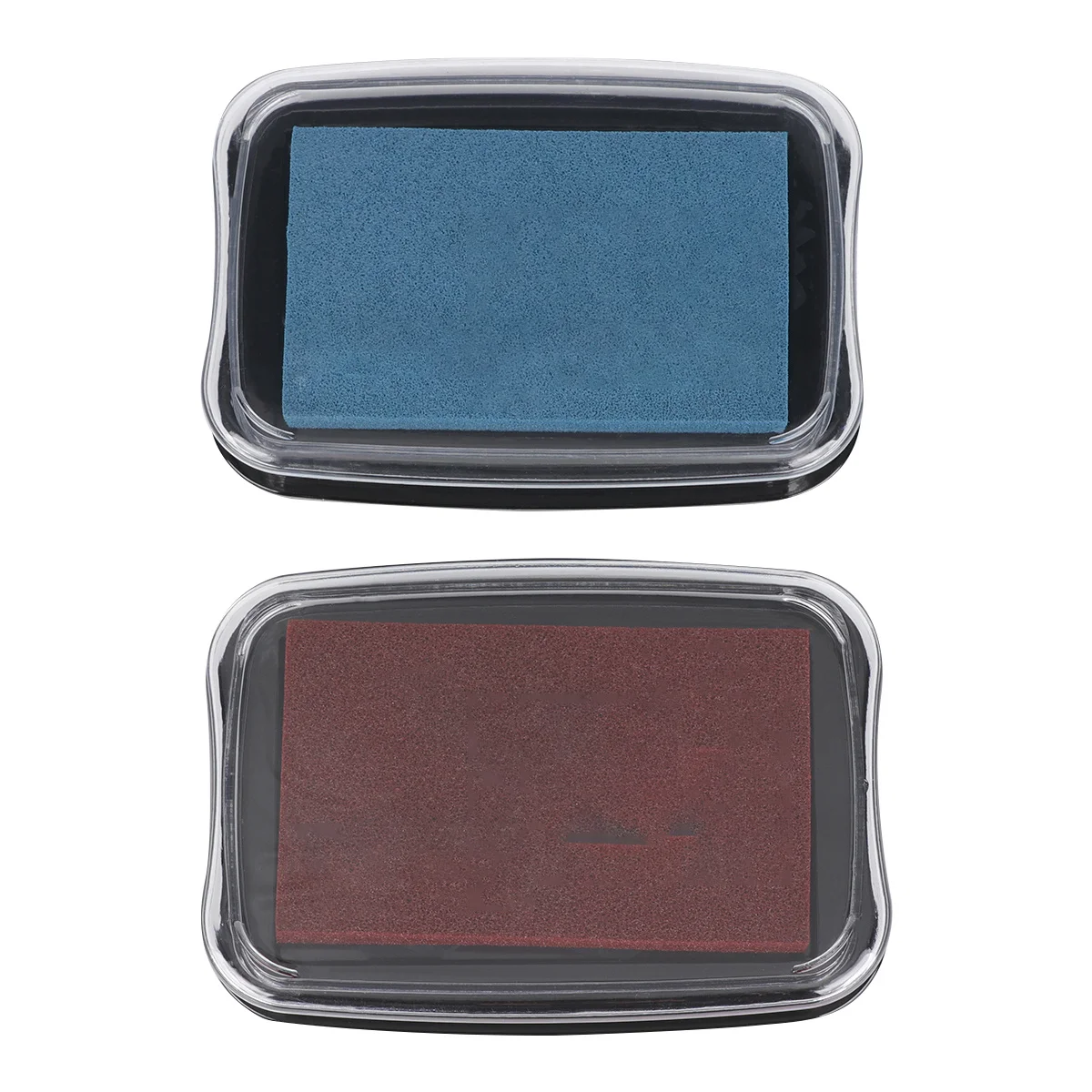 

2Pcs Colorful Finger Ink Pad Non-Toxic Water-Based Quick Dry for Art Crafts Wall Painting Wedding Decor Ink Pad