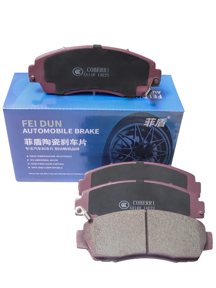 High quality New Ceramic Formula Low-dust  Car brake pads for Pontiac 6000 Astre Aztek Bonneville Catalina Fiero Firebird G5