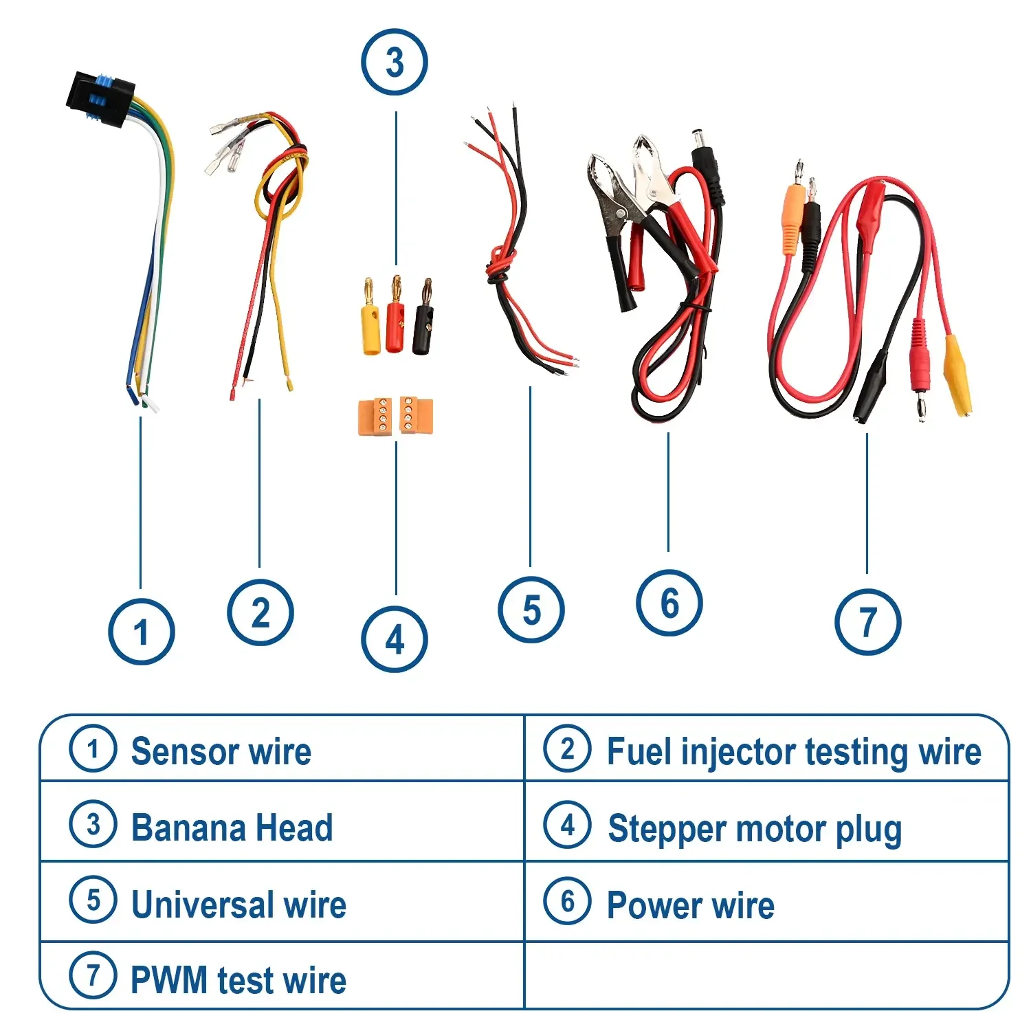 2025 Ignition Coil Tester QDB-4A Drive Automobile Ignition Coil Tester Injector Solenoid Valves Idling Stepper Motor Instrument