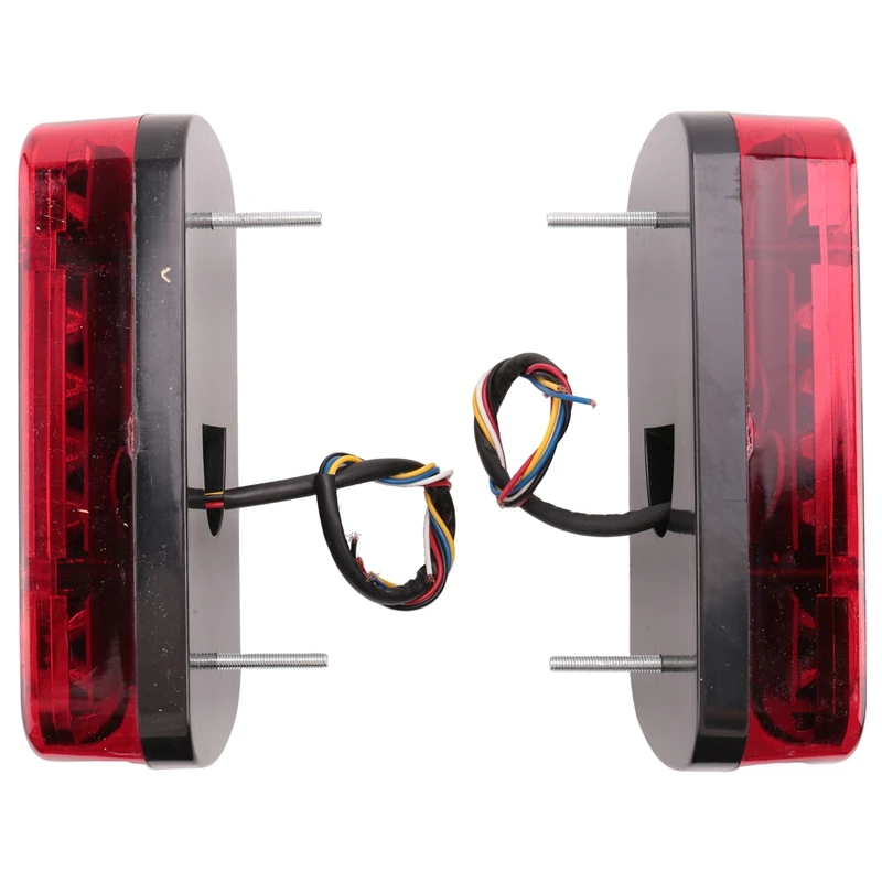 12V 32 LED Car Truck Tail Light Rear Stop Brake Lights Signal Indicator Taillight For Trailer Truck Lorry Van UTE