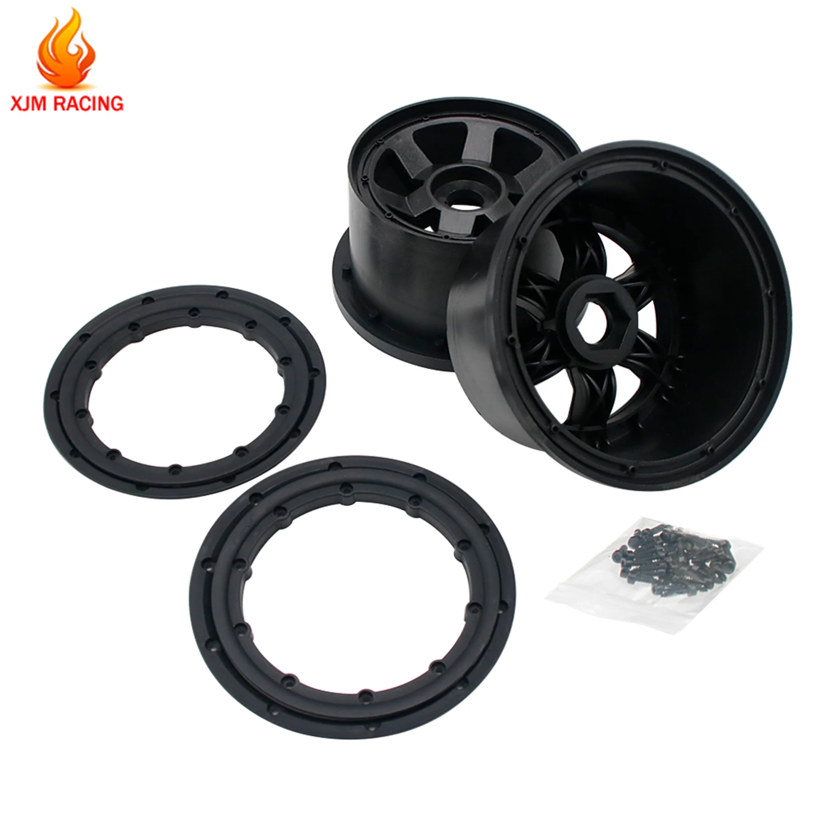 

Nylon Rear Wheel Hub 2pc for 1/5 Hpi Rovan Rofun Kingmotor Baja 5b Ss Buggy Rc Car Parts