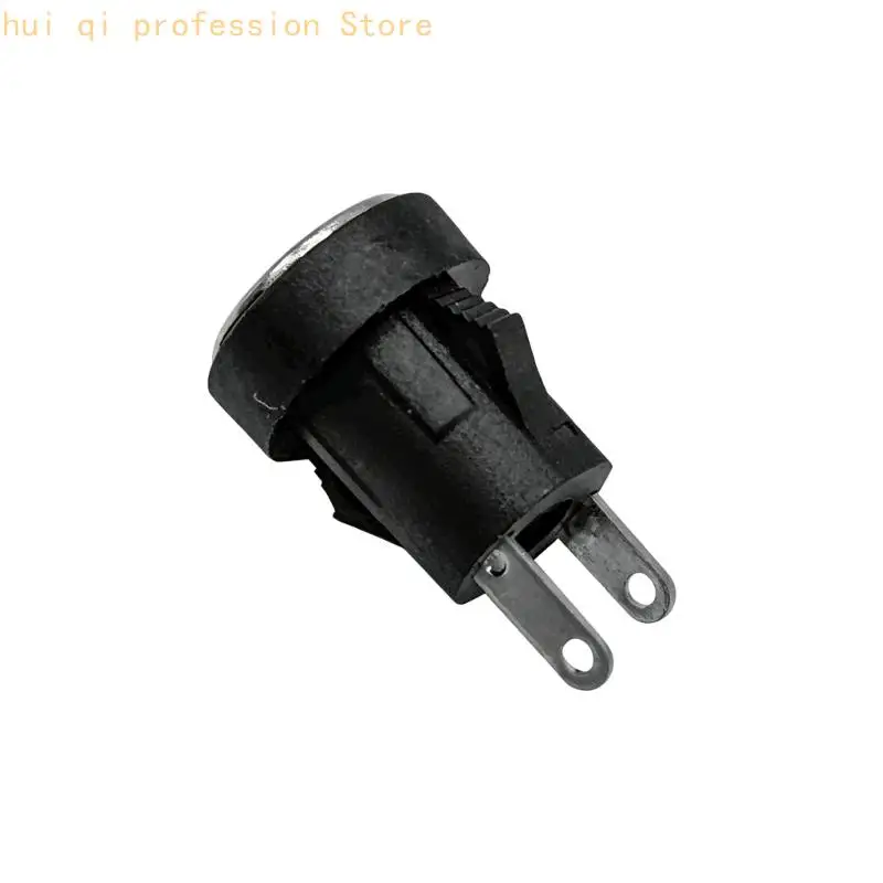 Weibliche Steckdose 5,5 x 2,1 mm, 2-poliges Kunststoffgehäuseteil mit Metallanschlüssen, 500er-Pack für Automobile und – Detail 5