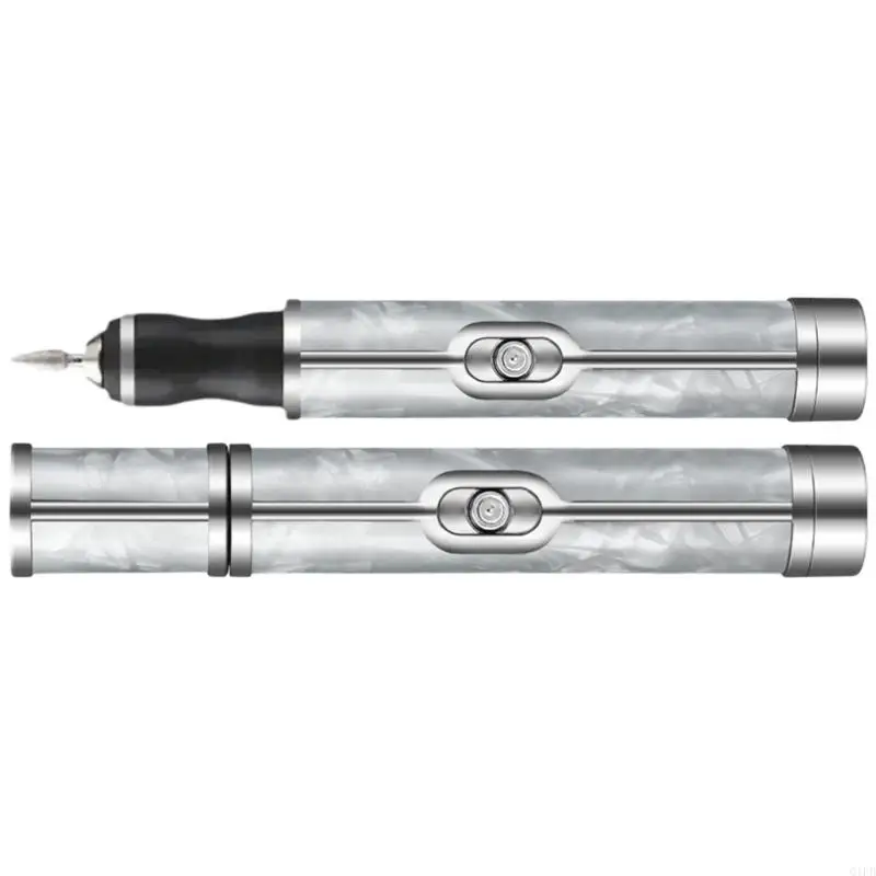 Q1FB Compacte elektrische nageloefening voor salonkwaliteit manicures 15000 tpm draadloos en oplaadbaar apparaat voor gelnagels