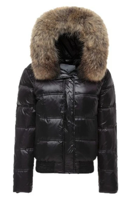 2025 automne/hiver européen femmes doudoune banlieue à capuche courte mince doudoune