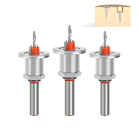 8/10mm Shank Drill Bit Adjustable Counter Sink Drill Bit for Wood Hand Tools Woodworking Adjustable Wood Drill Bit