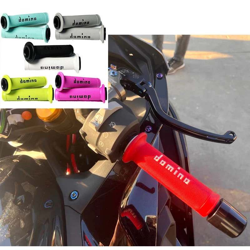 Motorcycle Grips Gel Anti-slip ATV Motor Part Wear-resistant Shock-absorbing Handle Rubber Scooters Motocross Handle Accessories