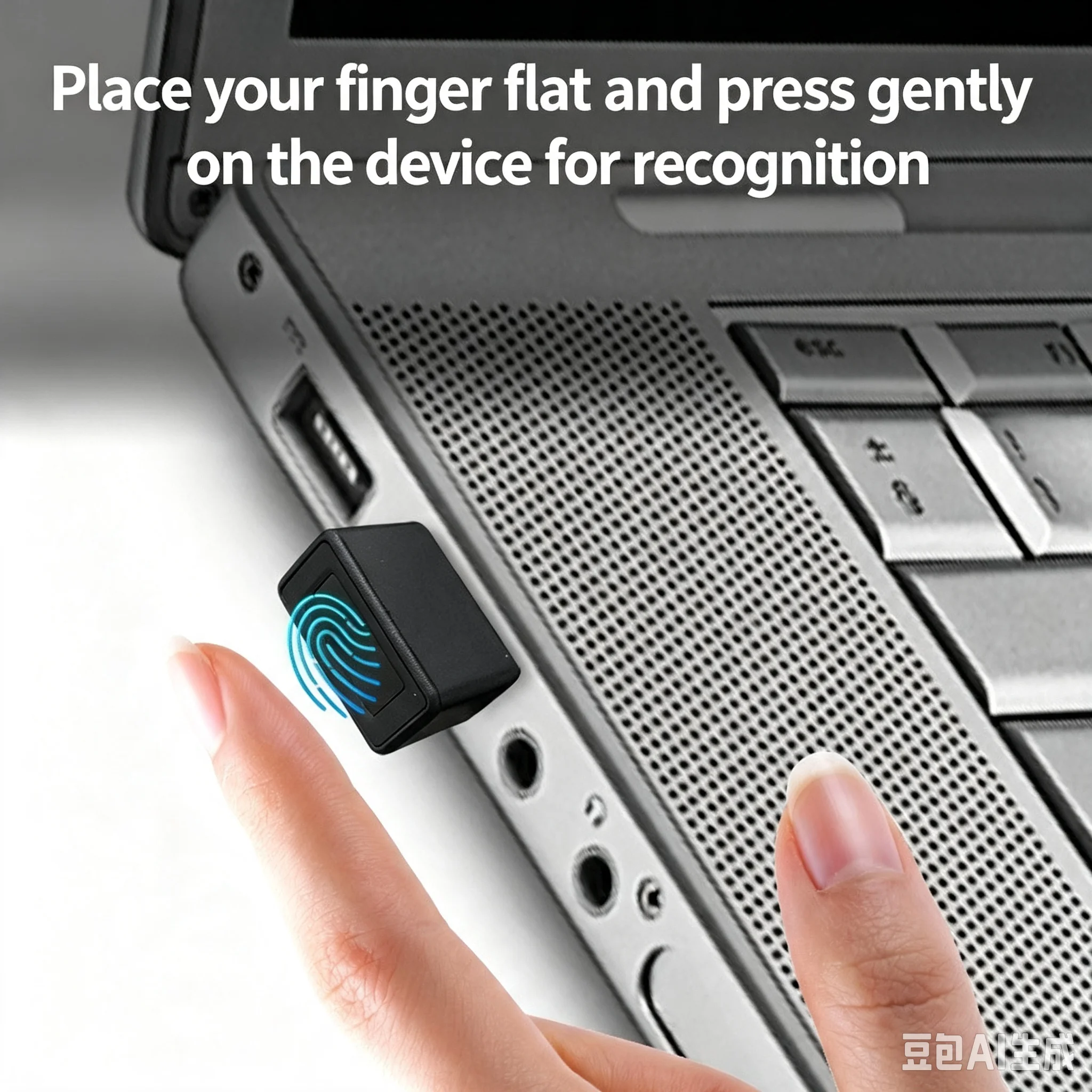 Mini USB Fingerprint Recognition Device Biometrics Security Key PC Laptop Windows 10 11 Hello Fingerprint Reader Module Scanner