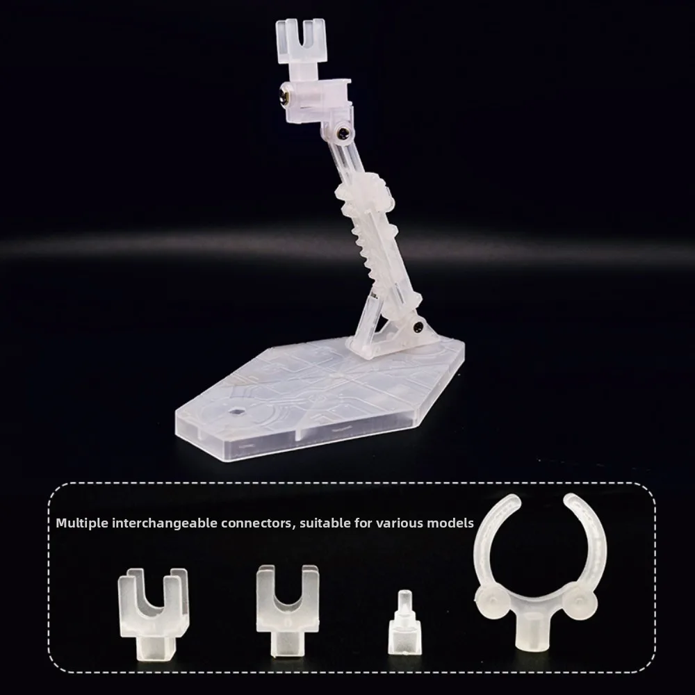 Plastic Action Figure Stand with Adjustable Arm Display