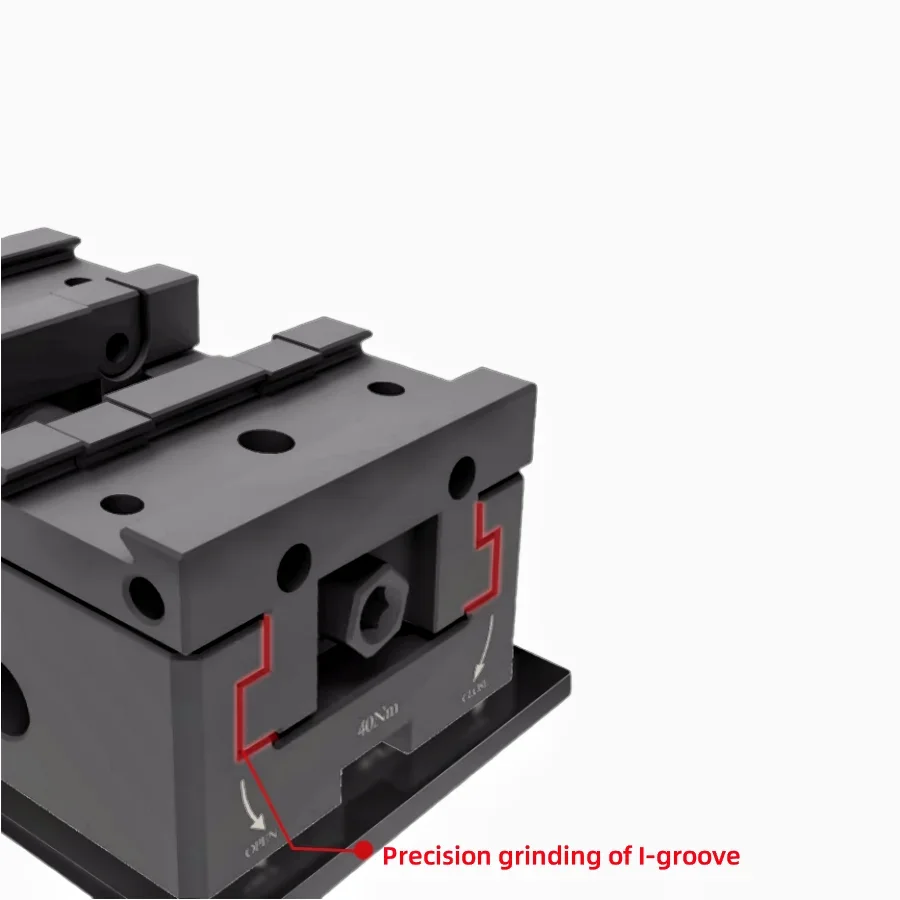 High Precision Pneumatic Self Centering Vse Bench Vise Universal Vise