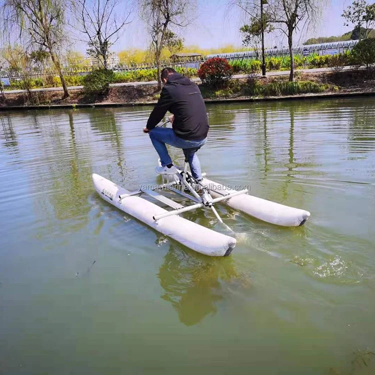 มาใหม่ปรับแต่ง Hydro Bike จักรยานน้ําจักรยานจักรยานน้ําสําหรับกีฬาทางน้ําต่างๆ