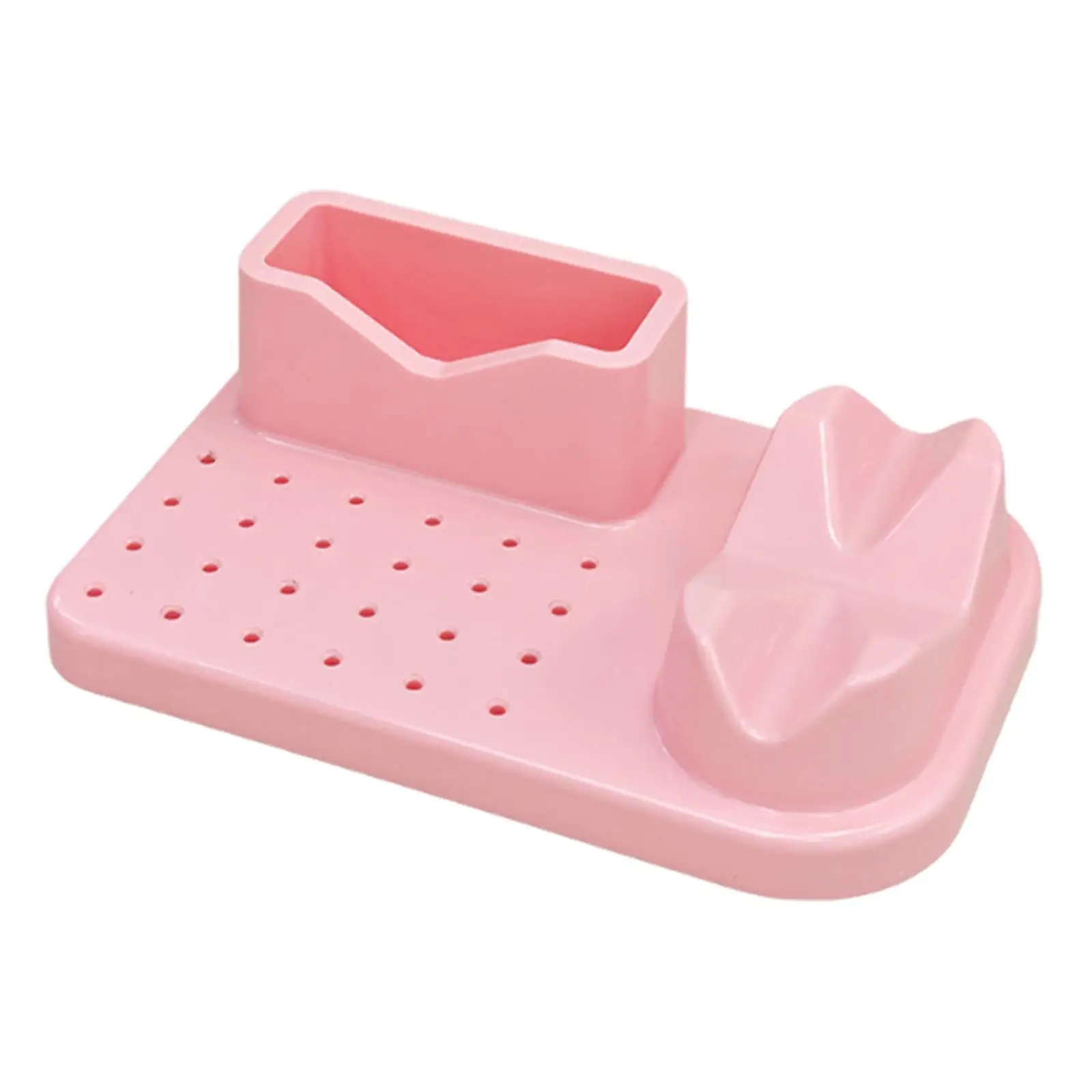 Nail Art Tools Organizer Lightweight Display Large Capacity Bits Storage Box