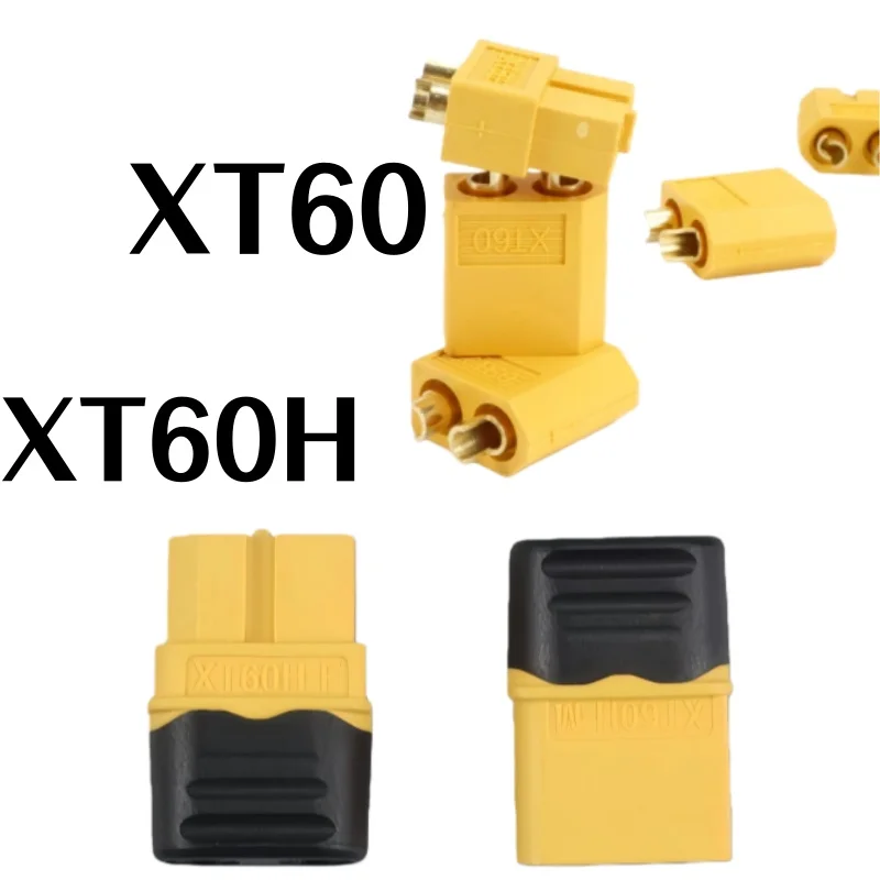 

5pairs XT60H/XT60 Connector Plug with Sleeve Case for RC LiPo Battery Vehicle FPV Drone Airplane for Men/Women