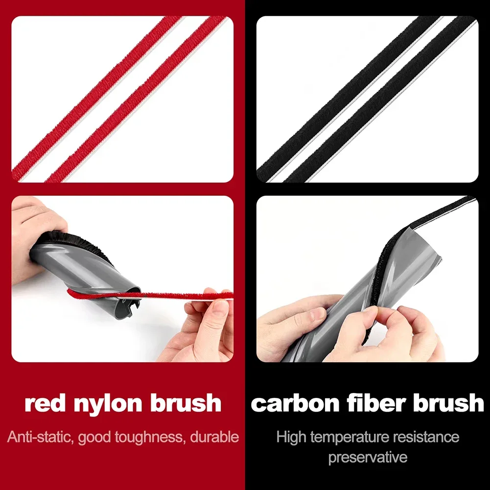 Imagem -06 - Tiras de Pelúcia com Chave de Fenda Dyson V11-v15 Roller Brush Aspirador Doméstico Acessórios 26cm Pcs