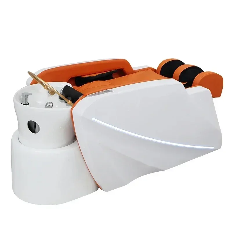 

High-End Intelligent Massage Shampoo Bed Barber Shop Constant Temperature Water Circulation Multifunctional Head Therapy Bed