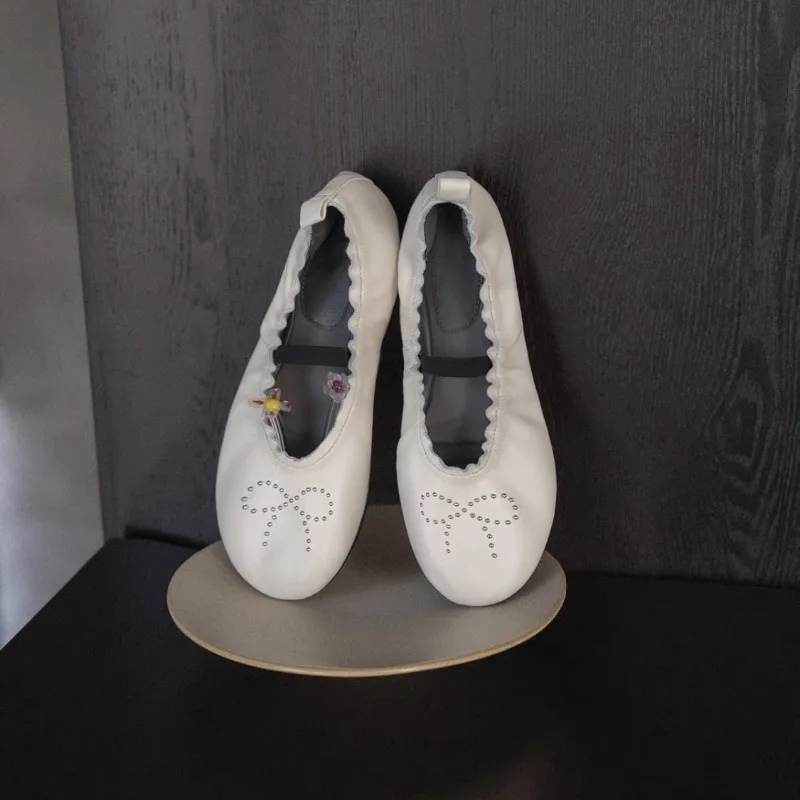 

2026 New Women's Mary Jane Shoes Exquisite Ballet Casual Shoes for Woman Fashion Lolita Flat Shoe Designer Shoes Zapatos Mujer